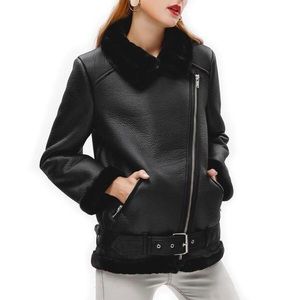 🚫SOLD🚫 NWOT Faux Fur Faux Leather Moto Jacket